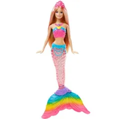 Lalka Barbie Tęczowa Syrenka Dreamtopia 3+