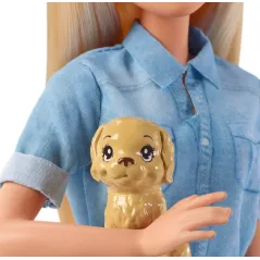 LALKA BARBIE W PODRÓŻY Z PIESKIEM I AKCESORIAMI 3+