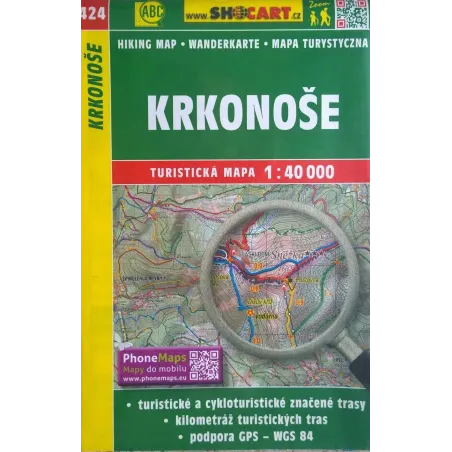 Karkonosze Mapa 1:40T Shocart