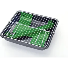GRILL WĘGLOWY TURYSTYCZNY KOMPAKTOWY SKŁADANY 4 OSOBY LANDMANN 11525