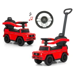 Jeździk  Z Rączką Mercedes G350D Red Milly Mally 12-36M