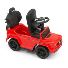 JEŹDZIK  Z RĄCZKĄ MERCEDES G350D RED MILLY MALLY 12-36M