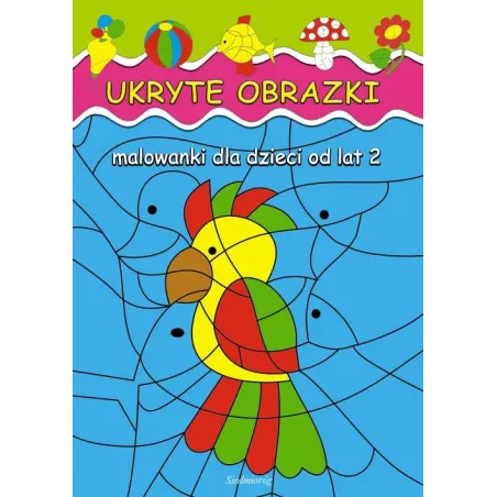 UKRYTE OBRAZKI. MALOWANKI DLA DZIECI OD LAT 2