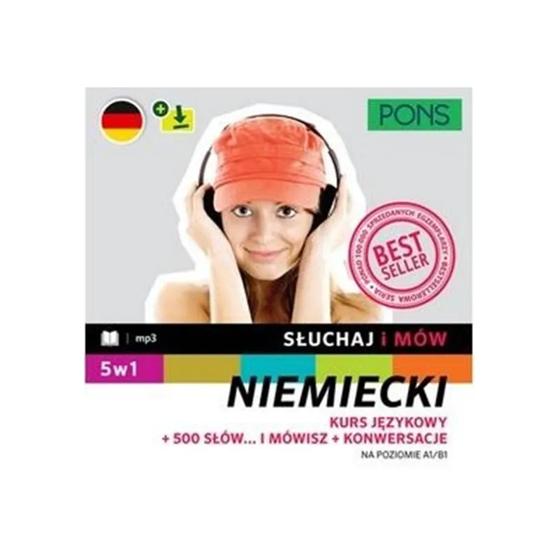 SŁUCHAJ I MÓW. NIEMIECKI 500 SŁÓW... I MÓWISZ. KURS JĘZYKOWY