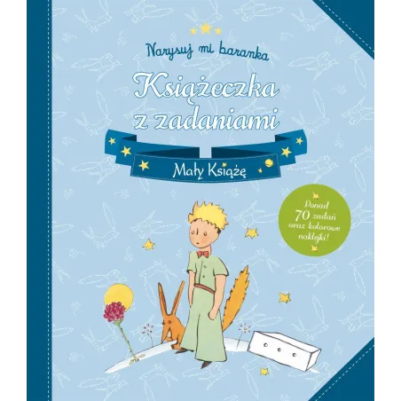 MAŁY KSIĄŻĘ NARYSUJ MI BARANKA KSIĄŻECZKA Z ZADANIAMI - Olesiejuk