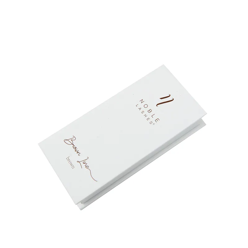 SZTUCZNE RZĘSY BRĄZOWE BROWN LINE NOBLE LASHES C 0.05 6-13 MM