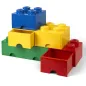 Pojemnik Szuflada Klocek 4 Wypustki Niebieski 25 X 25 X 18 Cm Lego 4005 Ii Gatunek