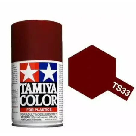 MODELARSKA FARBA W SPRAYU TAMIYA TS-33 DULL RED CZERWONA 100 ML