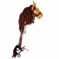 Hobby Horse Koń Na Kiju Jasny Brąz Dla Dzieci