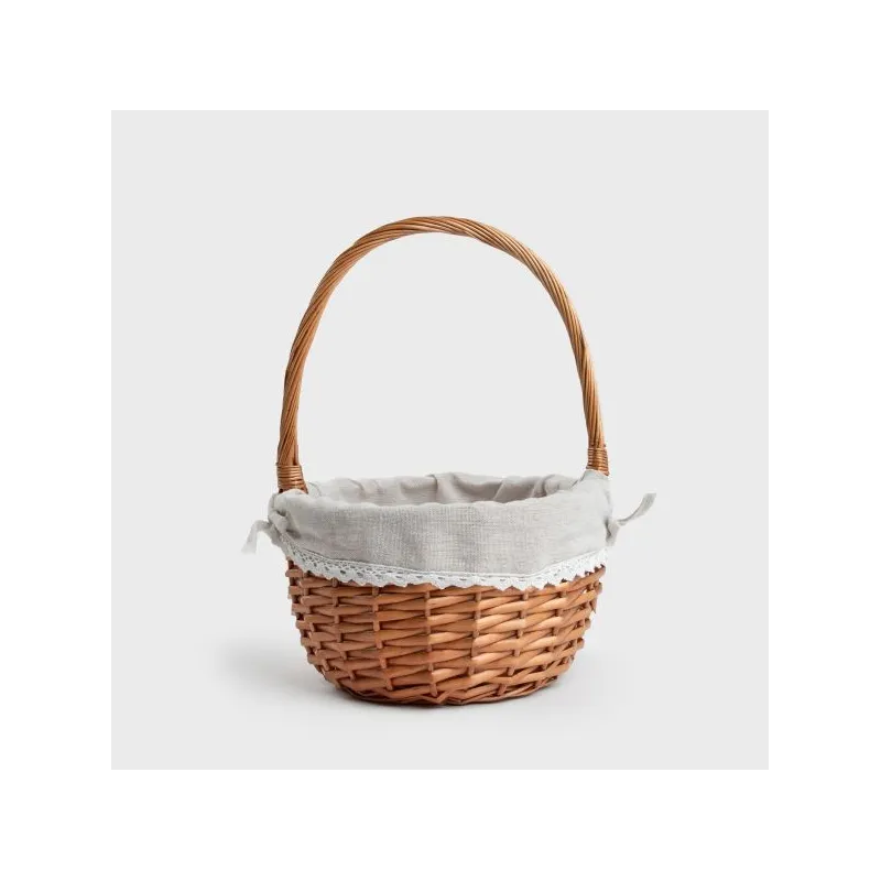 KOSZYK CARELLO WIKLINOWY ŚREDNI 25 CM HOMLA