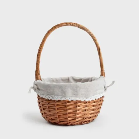KOSZYK CARELLO WIKLINOWY ŚREDNI 25 CM HOMLA