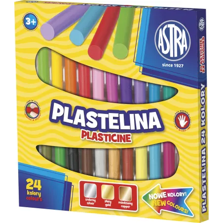 PLASTELINA 24 KOLORY ASTRA - Astra