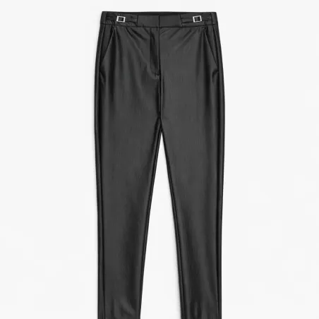 Czarne Spodnie Skinny Mohito Rozmiar 38