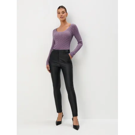 Czarne Spodnie Skinny Mohito Rozmiar 38