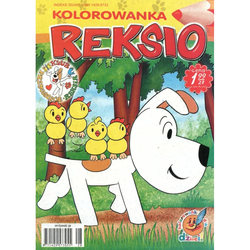 REKSIO KOLOROWANKA KLUB PRZYJACIÓŁ REKSIA 28 - OPRESS