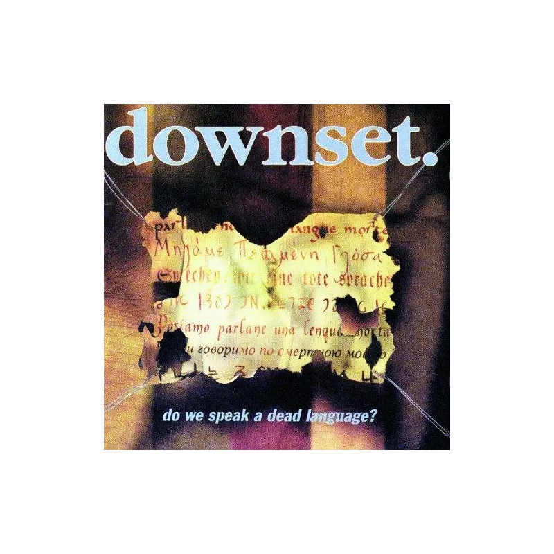 DOWNSET DO WE SPEAK A DEAD LANGUAGE? WINYL