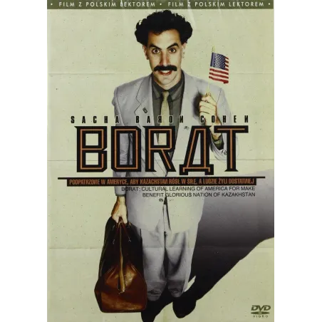 BORAT: PODPATRZONE W AMERYCE, ABY KAZACHSTAN RÓSŁ W SIŁĘ, A LUDZIE ŻYLI DOSTATNIEJ DVD PL - 20th Century Fox