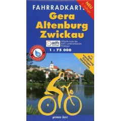 Fahrradkarte Gera Altenburg