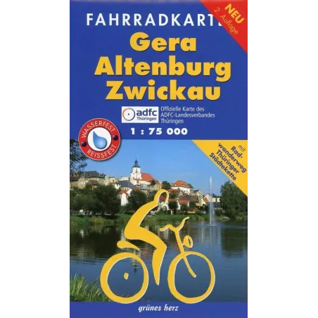 Fahrradkarte Gera Altenburg