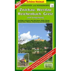 Radwander und Wanderkarte Wäl