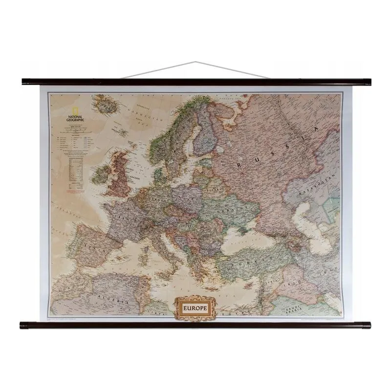 MAPA ŚCIENNA POLITYCZNA EUROPA EXECUTIVE 1:8 425 000