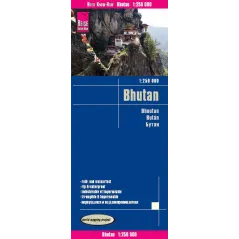 Bhutan mapa 1:250 000 RKH Opracowanie zbiorowe
