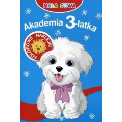 MAŁA SOWA AKADEMIA 3LATKA Z NAKLEJKAMI