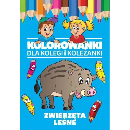 Zwierzęta Leśne. Kolorowanki Dla Kolegi I Koleżanki
