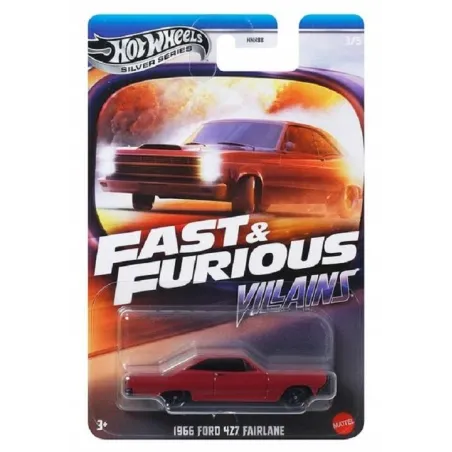 Hot Wheels Fast & Furious Villains 1966 Ford 427 Fairlane 3+