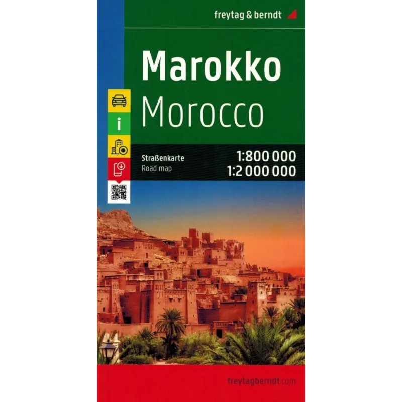 MAROKO MAPA 1:800 000
