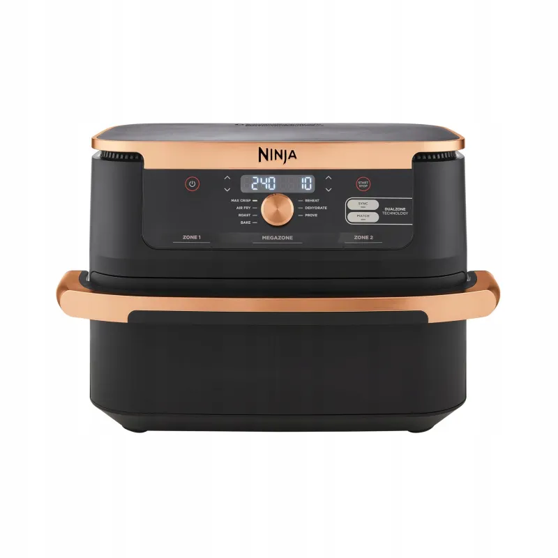 FRYTKOWNICA BEZTŁUSZCZOWA AIR FRYER NINJA FOODI FLEXDRAWER AF500EUDBCP 10,4L DUAL ZONE CZARNO MIEDZIANY FRYTKOWNICA BEZTŁUSZCZOWA AIR FRYER NINJA FOODI FLEXDRAWER AF500EUDBCP 10,4L DUAL ZONE CZARNO MIEDZIANY