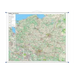POLSKA MAPA DROGOWA SCIENNA1:700 TYSMERID