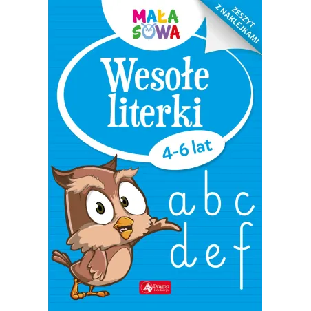 Wesołe Literki Mała Sowa 4-6 Lat