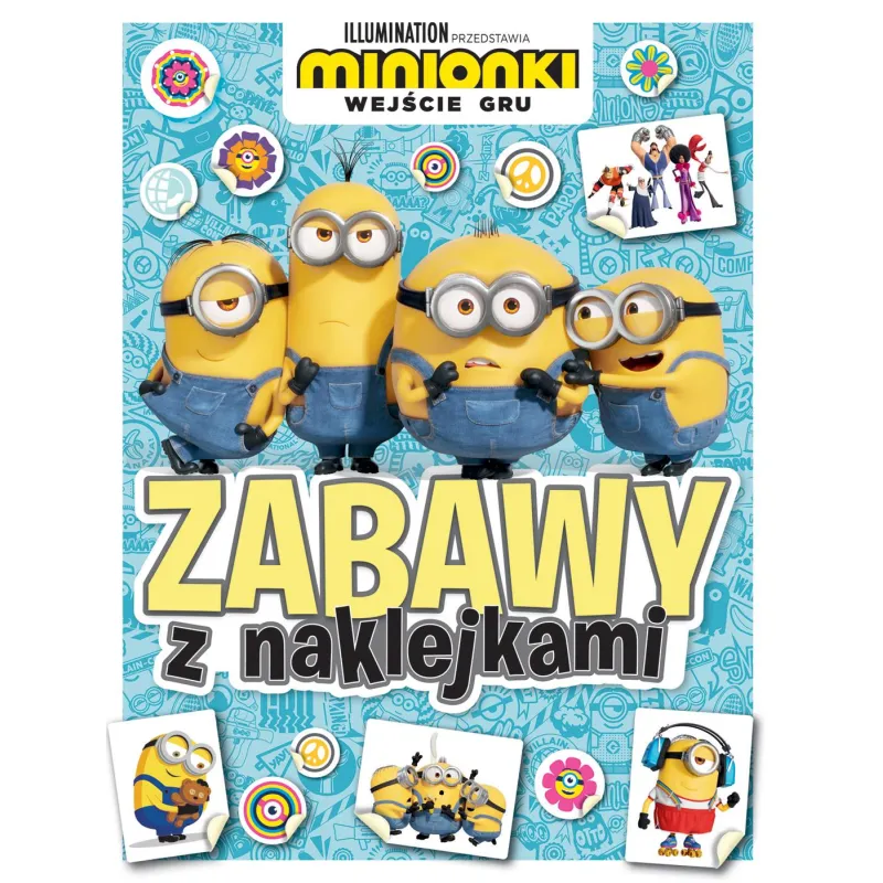 ZABAWA Z NAKLEJKAMI MINIONKI - Olesiejuk
