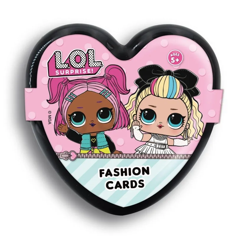 L.O.L. SUPRISE! KARTY MODOWE CZARNE FASHION CARDS 5+ - Dante