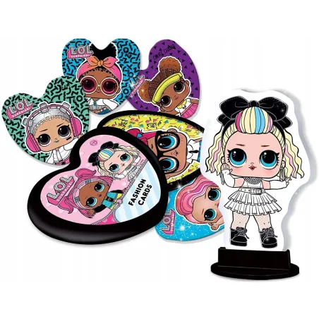 L.o.l. Suprise! Karty Modowe Czarne Fashion Cards 5+