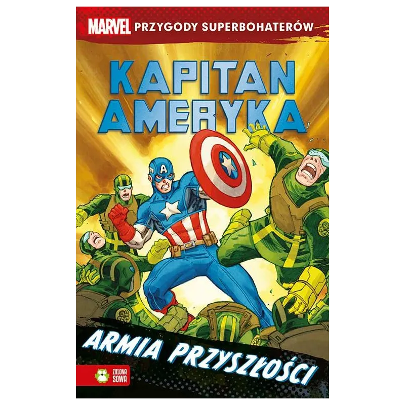 ARMIA PRZYSZŁOŚCI KAPITAN AMERYKA MARVEL - Zielona Sowa