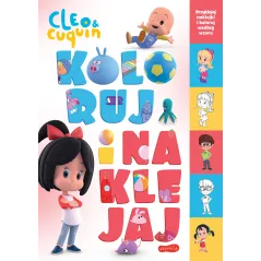 CLEO I CUQUIN. KOLORUJ I NAKLEJAJ - Harperkids