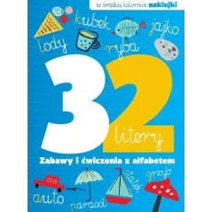 32 LITERY ZABAWY I ĆWICZENIA Z ALFABETEM - Dragon