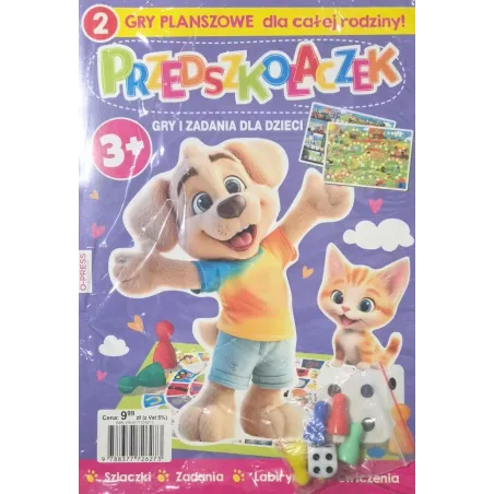 Przedszkolaczek. Gry I Zadania Dla Dzieci 3+