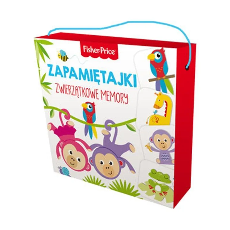 ZWIERZĄTKOWE MEMORY ZAPAMIĘTAJKI FISHER PRICE 1+