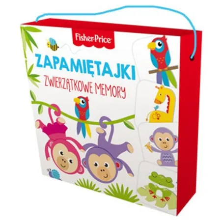 Zwierzątkowe Memory Zapamiętajki Fisher Price 1+