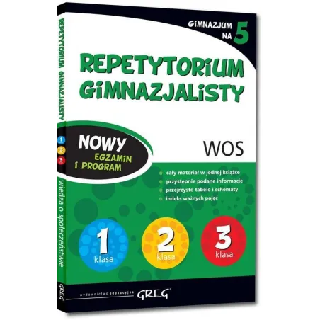 WIEDZA O SPOŁECZEŃSTWIE REPETYTORIUM GIMNAZJALISTY Magdalena Kunysz - Greg
