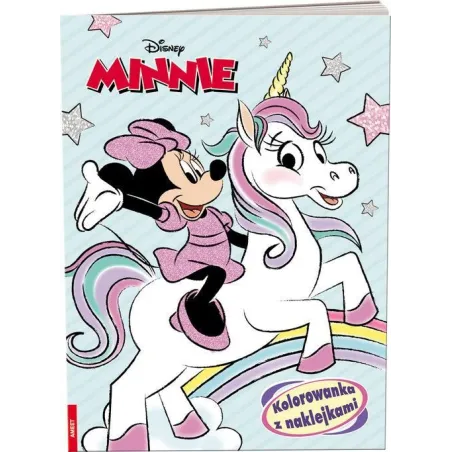Disney Minnie Kolorowanka Z Naklejkami