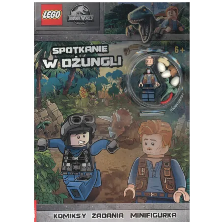 LEGO JURASSIC WORLD SPOTKANIE W DŻUNGLI + FIGURKA 6+ - Ameet