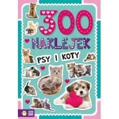 300 NAKLEJEK PSY I KOTY - Zielona Sowa