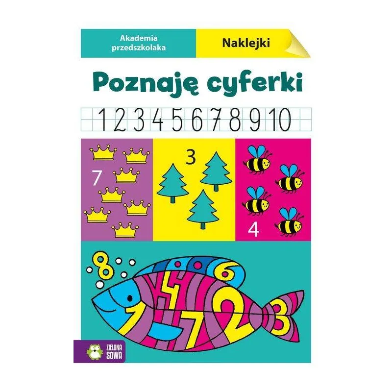 AKADEMIA PRZEDSZKOLAKA POZNAJĘ CYFERKI - Zielona Sowa