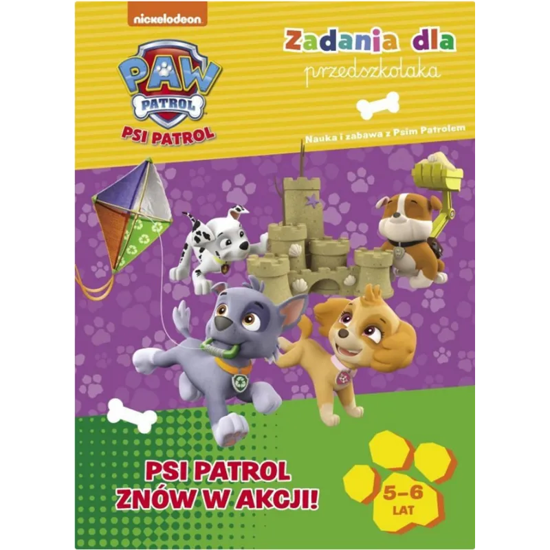 PSI PATROL ZNÓW W AKCJI! ZADANIA DLA PRZEDSZKOLAKA 5-6 LAT