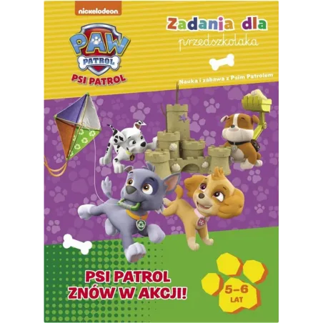 PSI PATROL ZNÓW W AKCJI! ZADANIA DLA PRZEDSZKOLAKA 5-6 LAT