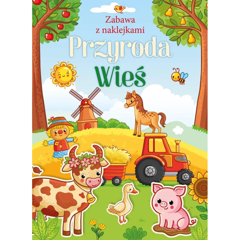 PRZYRODA. WIEŚ. ZABAWA Z NAKLEJKAMI